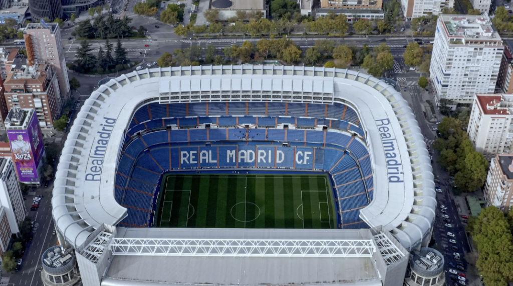 Real Madrid's legendary temple - Santiago Bernabeu...
