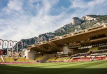 The great Stade Louis II Stade Louis II