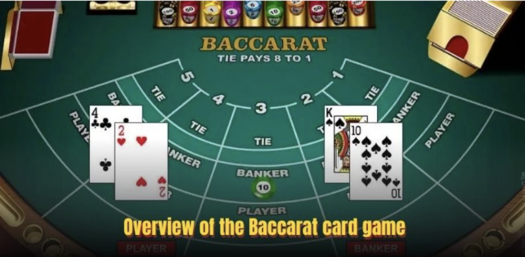 Baccarat card game i